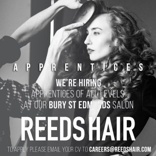 APPLY NOW: Bury St Edmunds Salon Hiring Apprentices APPLY NOW: Bury St Edmunds Salon Hiring Apprentices