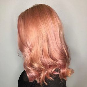Pastel Pink Reeds hair